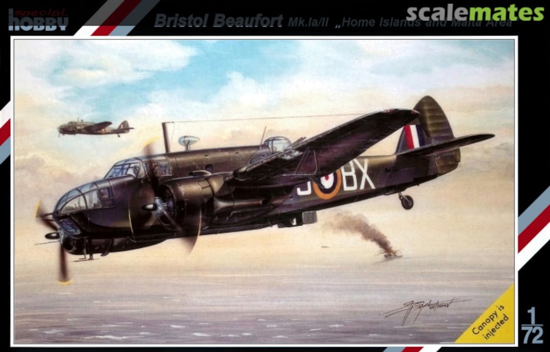 Boxart Bristol Beaufort Mk.Ia/II SH72083 Special Hobby Boxart Bristol Beaufort Mk.Ia/II SH72083 Special Hobby
