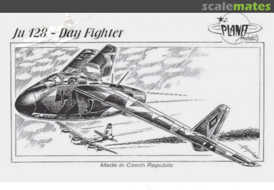 Boxart Junkers 128 (Day Fighter) PLT054 Planet Models Boxart Junkers 128 (Day Fighter) PLT054 Planet Models