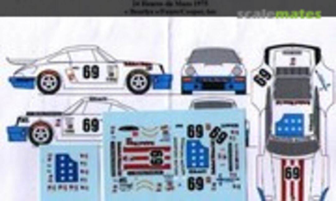 1:43 Porsche 911 Carrera RSR "Swinford Motors Ltd." (Renaissance DU279C) DU279C