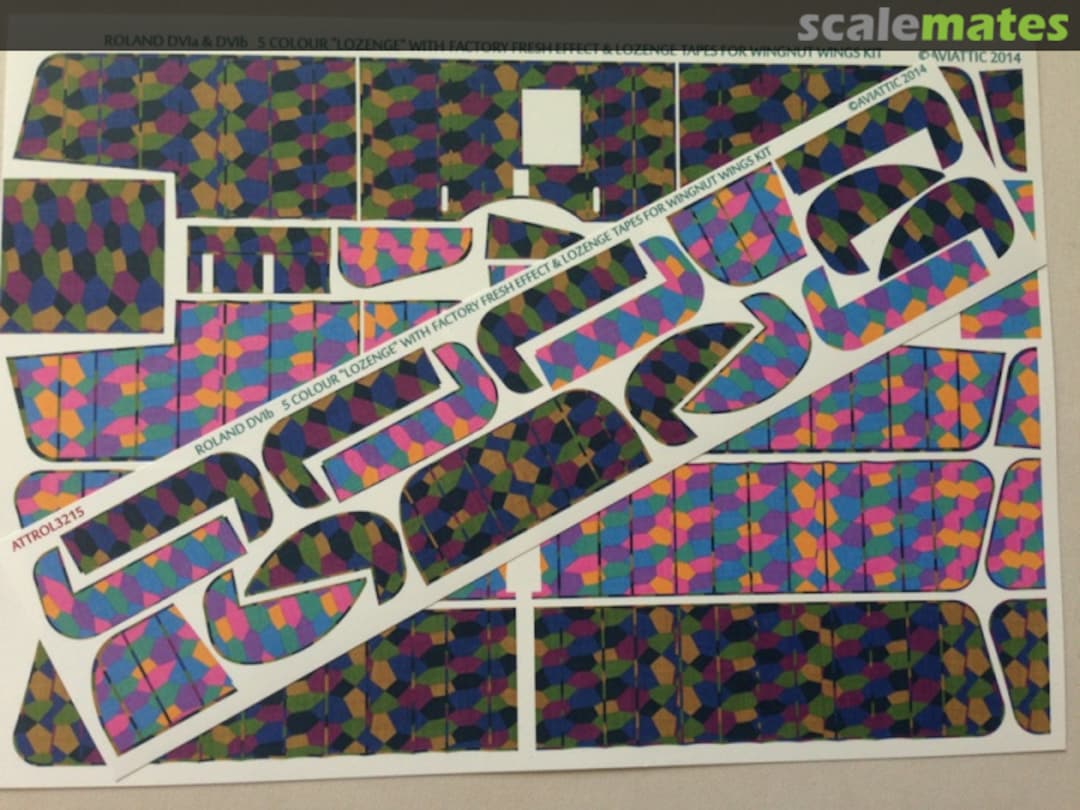 Boxart Roland D.VIb 5 color lozenge factory fresh ATT32131 Aviattic Boxart Roland D.VIb 5 color lozenge factory fresh ATT32131 Aviattic