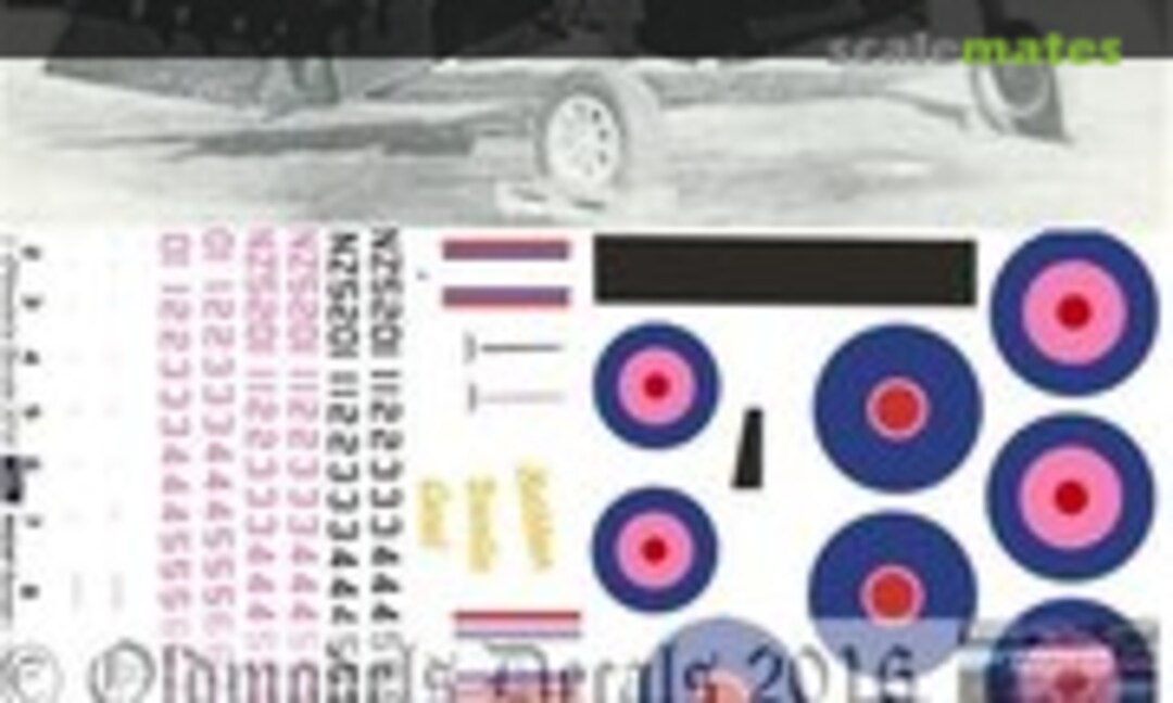 1:144 RNZAF Corsairs in Japan 1946-48 (Oldmodels Decals OMD1094) OMD1094