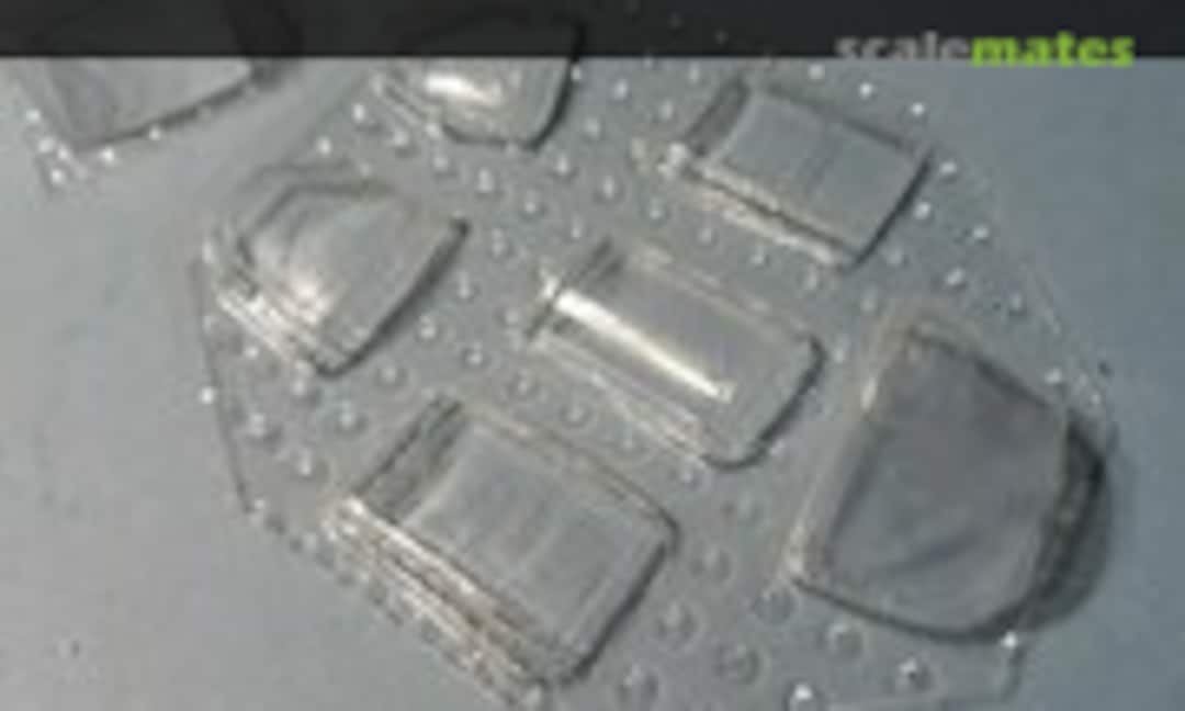 1:32 P-51B Vacuformed replacement Canopy (109ace )