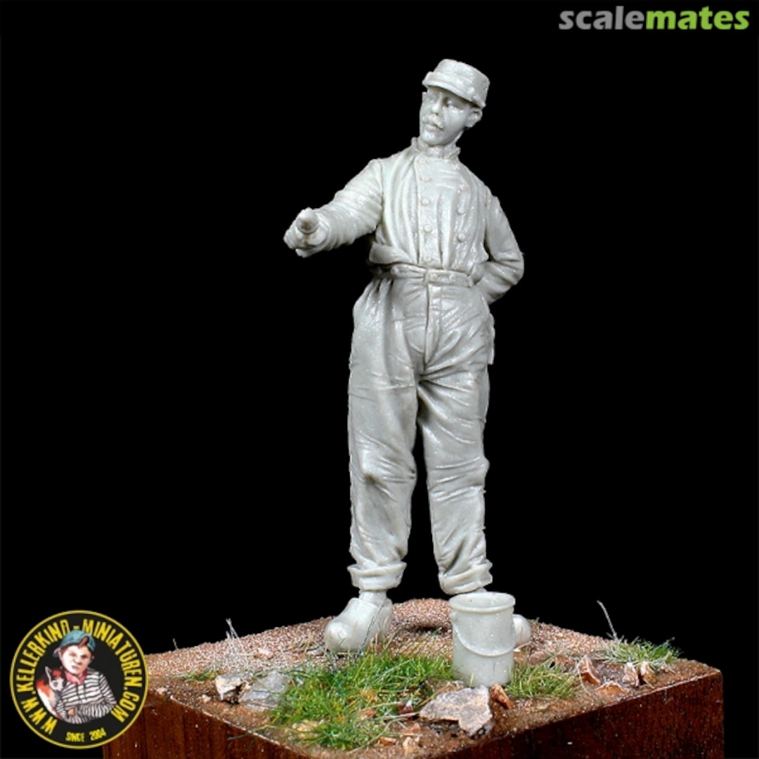 Boxart L'artiste - Französischer Mechaniker mit Pinsel 54089 Kellerkind Miniaturen Boxart L'artiste - Französischer Mechaniker mit Pinsel 54089 Kellerkind Miniaturen