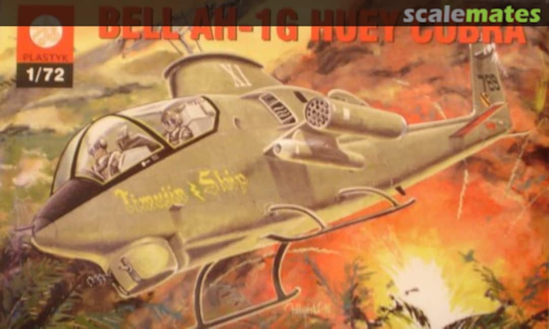 Boxart Bell AH-1G Huey Cobra 134 ZTS Plastyk Boxart Bell AH-1G Huey Cobra 134 ZTS Plastyk