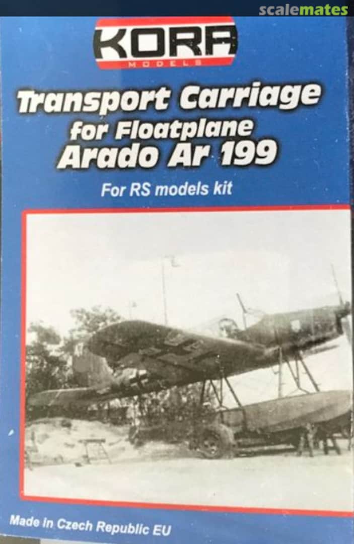 Boxart Transport Carriage for Floatplane Arado Ar 199 C72135 Kora Models Boxart Transport Carriage for Floatplane Arado Ar 199 C72135 Kora Models