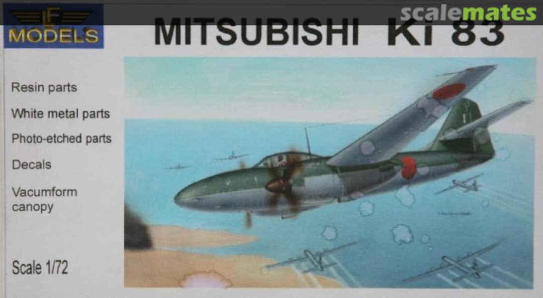 Boxart Mitsubishi Ki 83 7220 LF Models