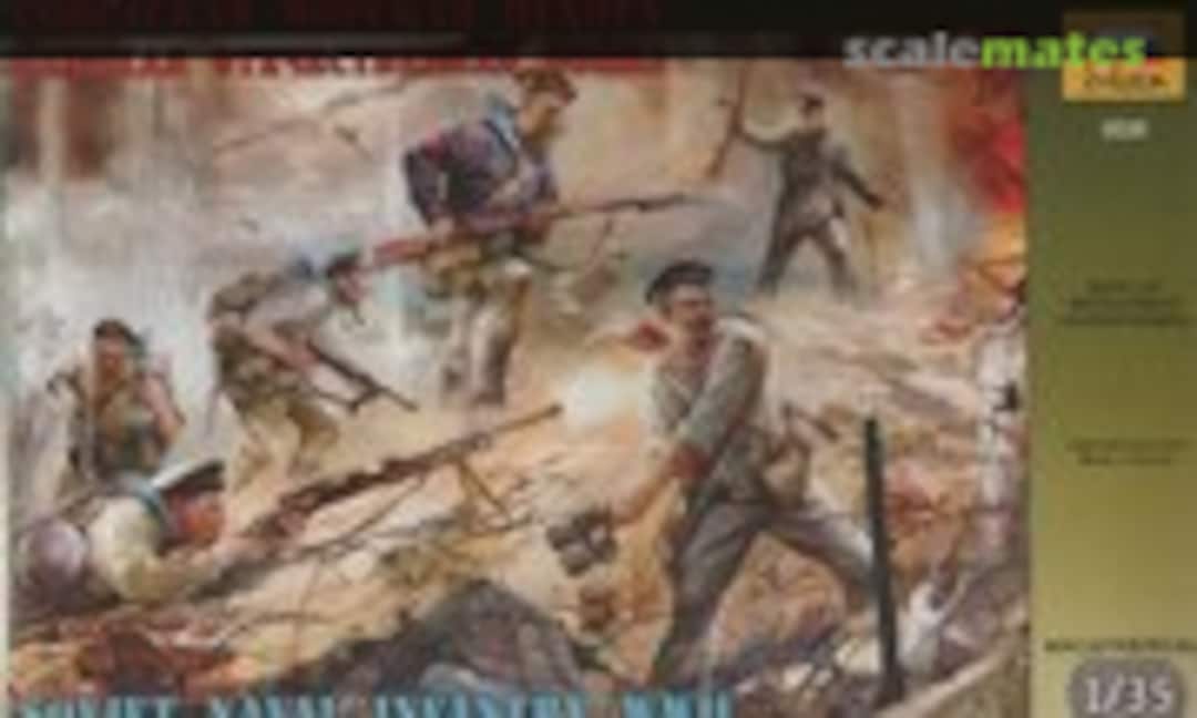 1:35 Soviet Naval Infantry WWII (Zvezda 3520) 3520