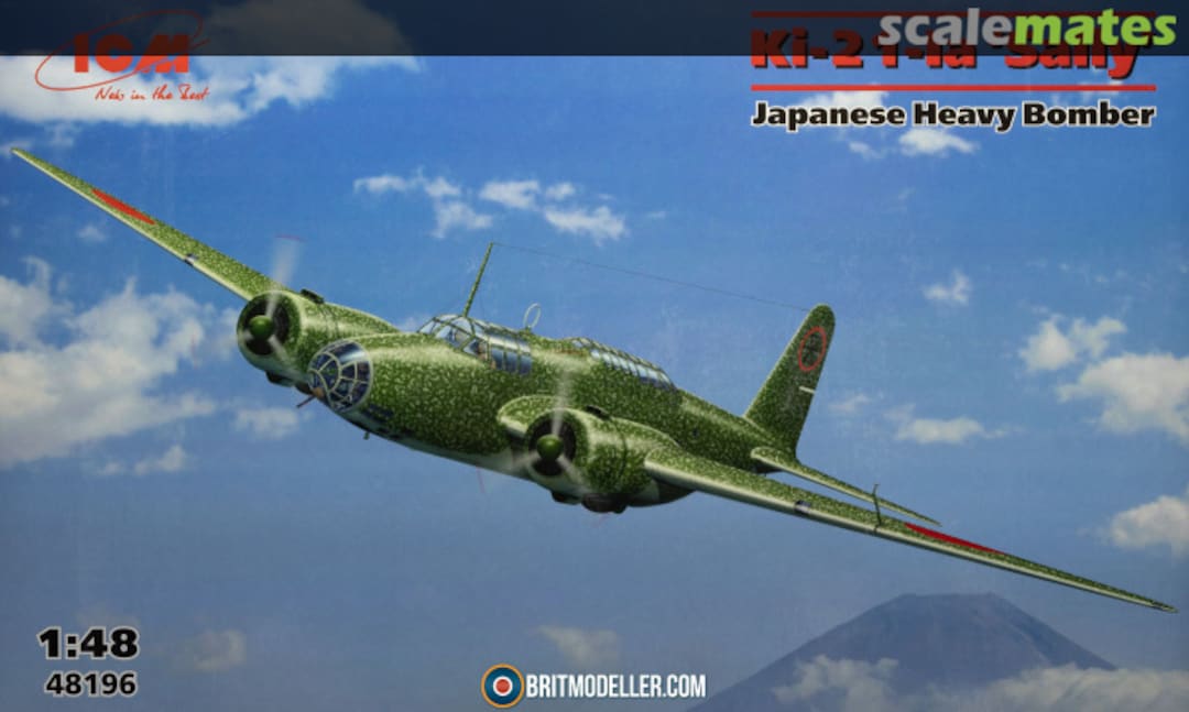 Boxart Ki-21-Ia 'Sally' 48196 ICM Boxart Ki-21-Ia 'Sally' 48196 ICM