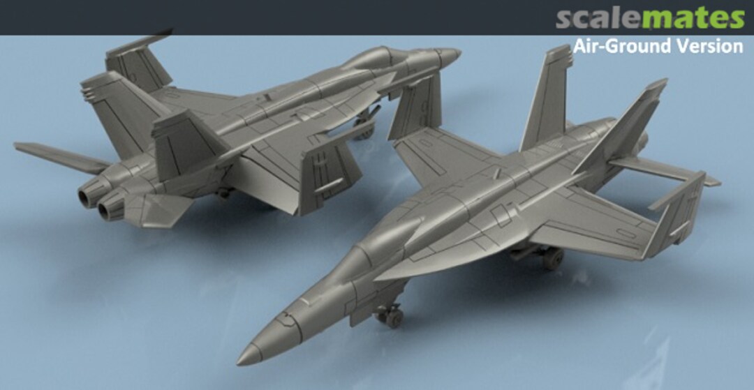 Boxart F-18 E Super Hornet - bombing folded wings 3D 350 127 L'Arsenal