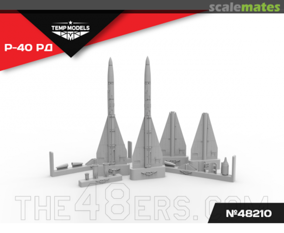 Boxart Guided Missile R-40RD 48210 Tempmodels Boxart Guided Missile R-40RD 48210 Tempmodels