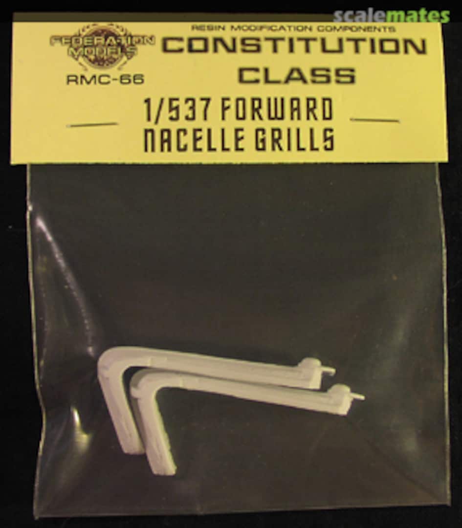 Boxart Constitution Class Forward Nacelle Grills RMC-66 Federation Models Boxart Constitution Class Forward Nacelle Grills RMC-66 Federation Models