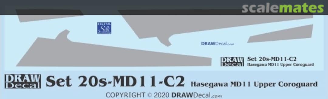 Boxart Hasegawa MD11 Coroguard, Upper Only 20-MD11-C2 Draw Decal Boxart Hasegawa MD11 Coroguard, Upper Only 20-MD11-C2 Draw Decal