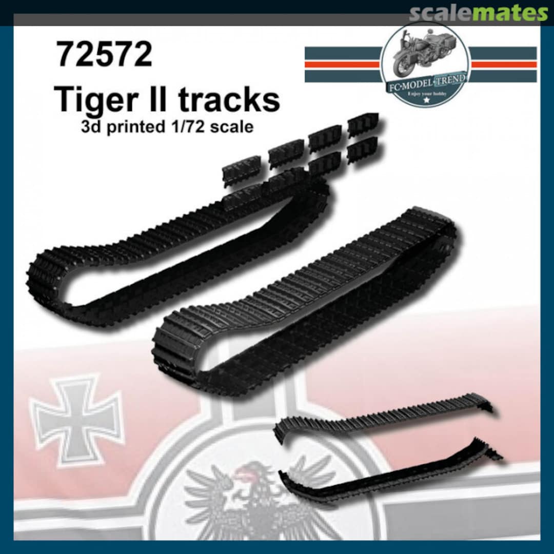 Boxart Tiger II tracks 72572 FC Model Trend Boxart Tiger II tracks 72572 FC Model Trend