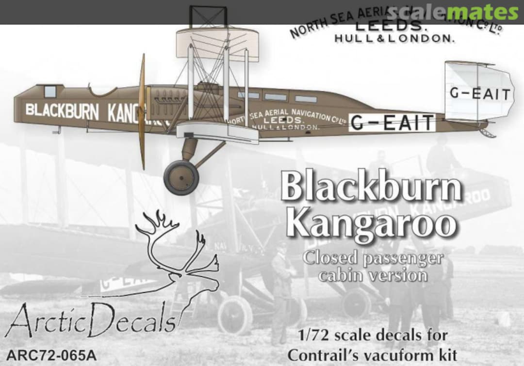 Boxart Blackburn Kangaroo G-EAIT ARC72-065A Arctic Decals Boxart Blackburn Kangaroo G-EAIT ARC72-065A Arctic Decals