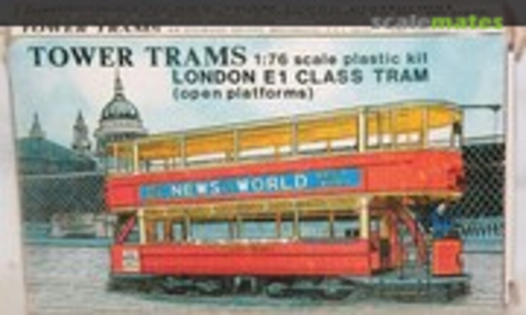 1:76 London E1 Class Tram (open platforms) (Tower Models )