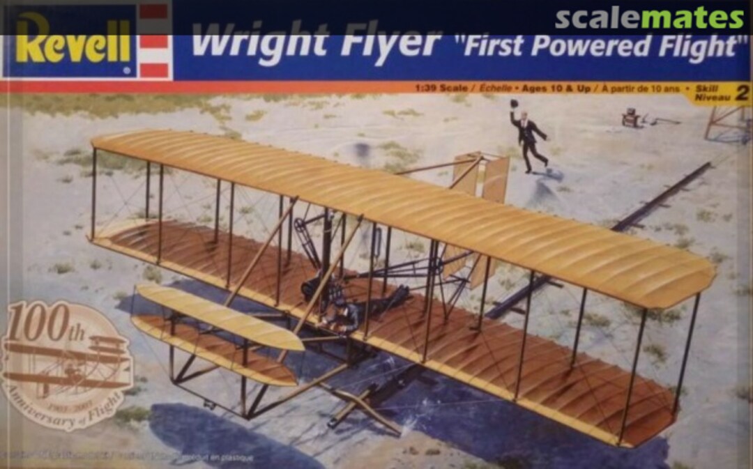 Boxart Wright Flyer "First Powered Flight" 85-5243 Revell
