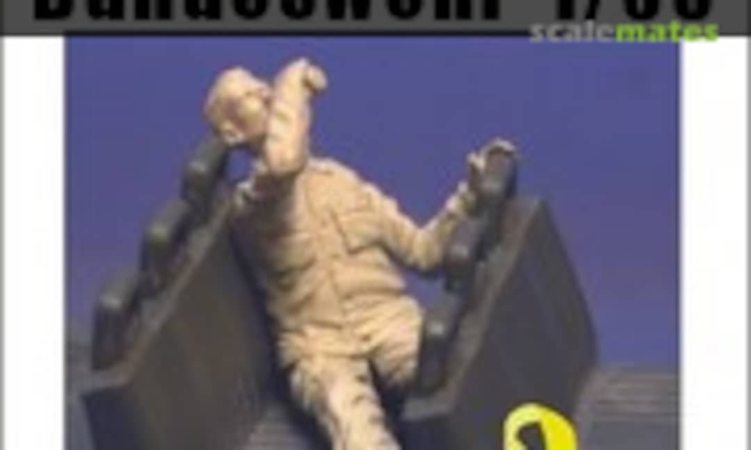 1:35 Soldat, sitzend, aus Bierdose trinkend (DOLP-Modellbau BW 132) BW 132