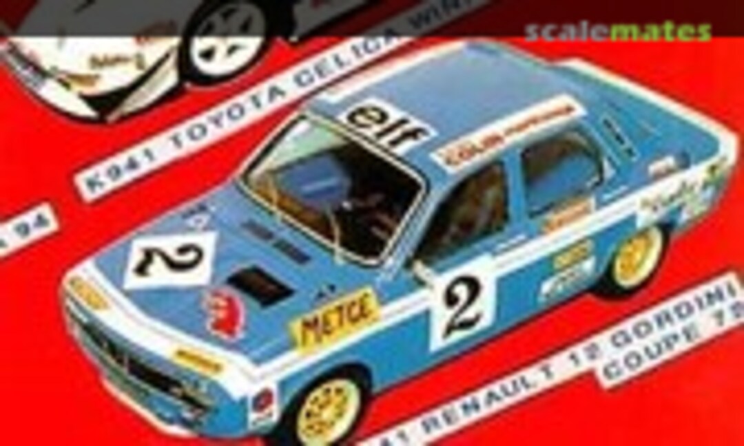 1:43 Renault 12 Gordini (Provence Moulage K741)