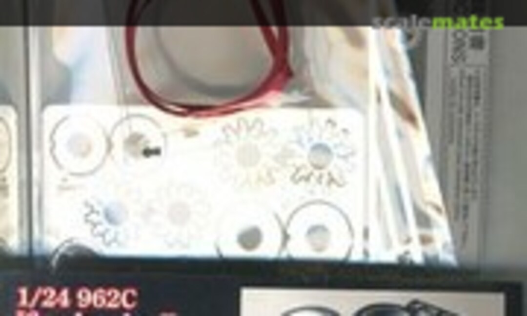 1:24 Porsche 962C "6 Spokes" Detail Up Parts Set (for Hasegawa) (Studio27 ST27-FP24190) ST27-FP24190