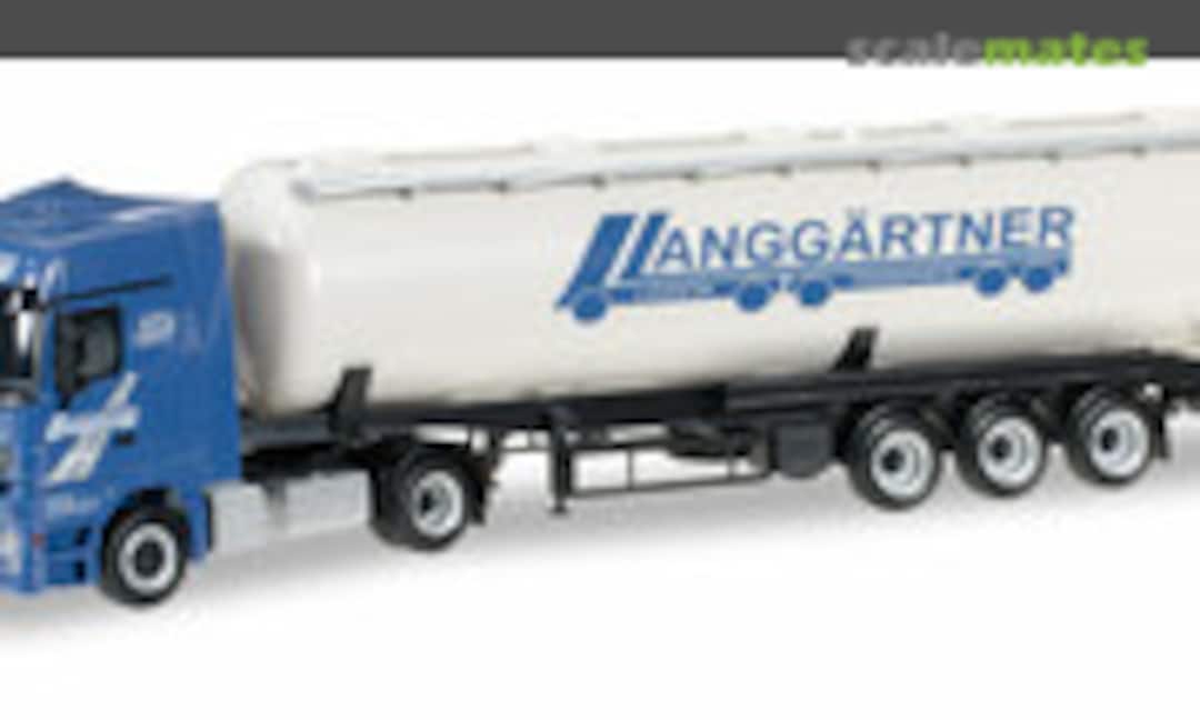 Mercedes-Benz Actros LH Silo-Sattelzug &quot;Langgärtner&quot; (Herpa 924146)