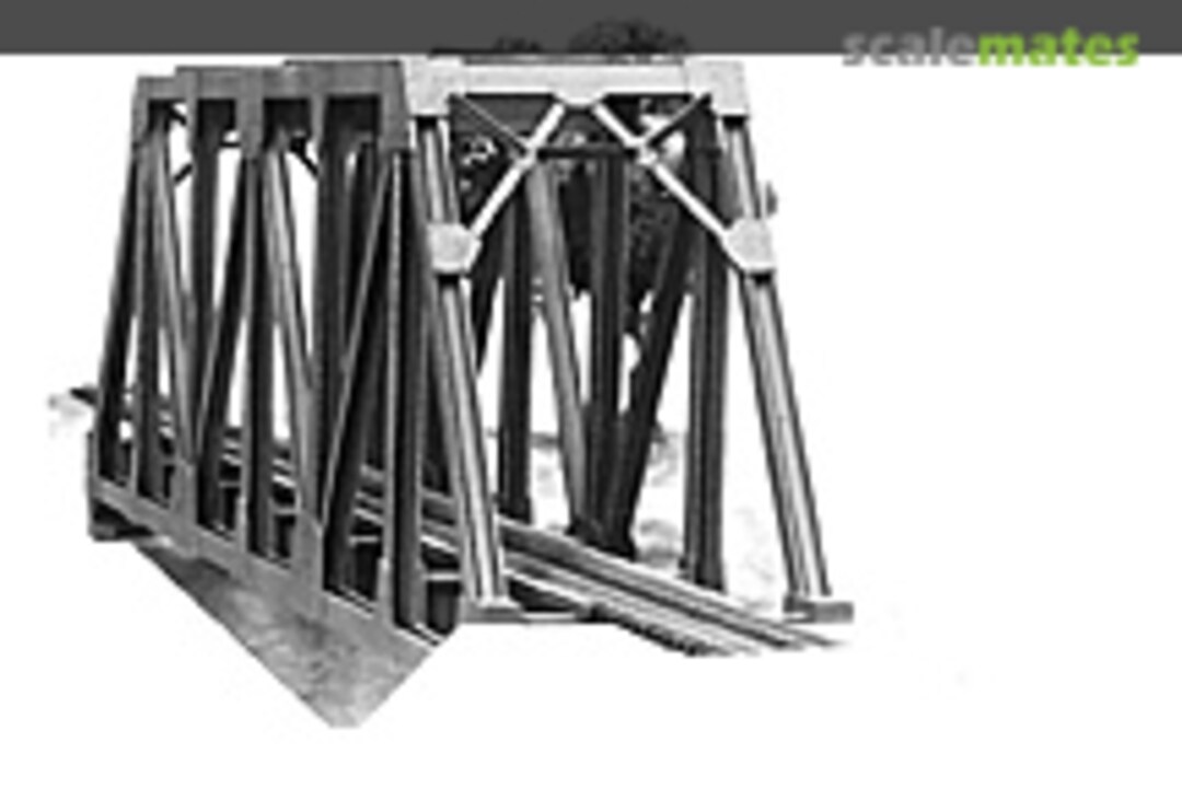 Boxart Truss Bridge Kit (KIT-2002 / pack of 1) 2002 Plastruct Boxart Truss Bridge Kit (KIT-2002 / pack of 1) 2002 Plastruct