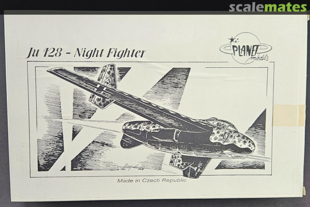 Boxart Junkers 128 (Night Fighter) PLT055 Planet Models Boxart Junkers 128 (Night Fighter) PLT055 Planet Models