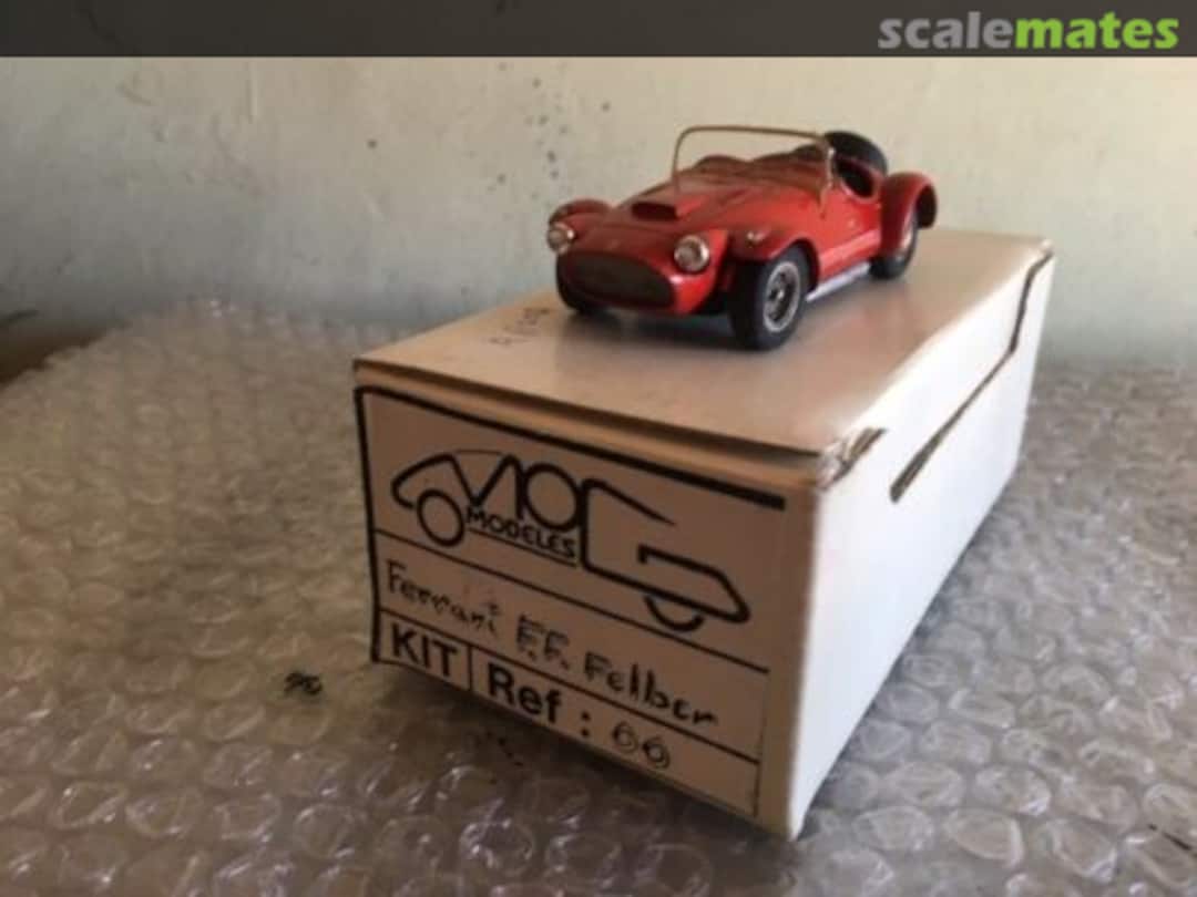 Boxart Ferrari 330 GTC FF Felber #9107 66 MOG Modèles Boxart Ferrari 330 GTC FF Felber #9107 66 MOG Modèles