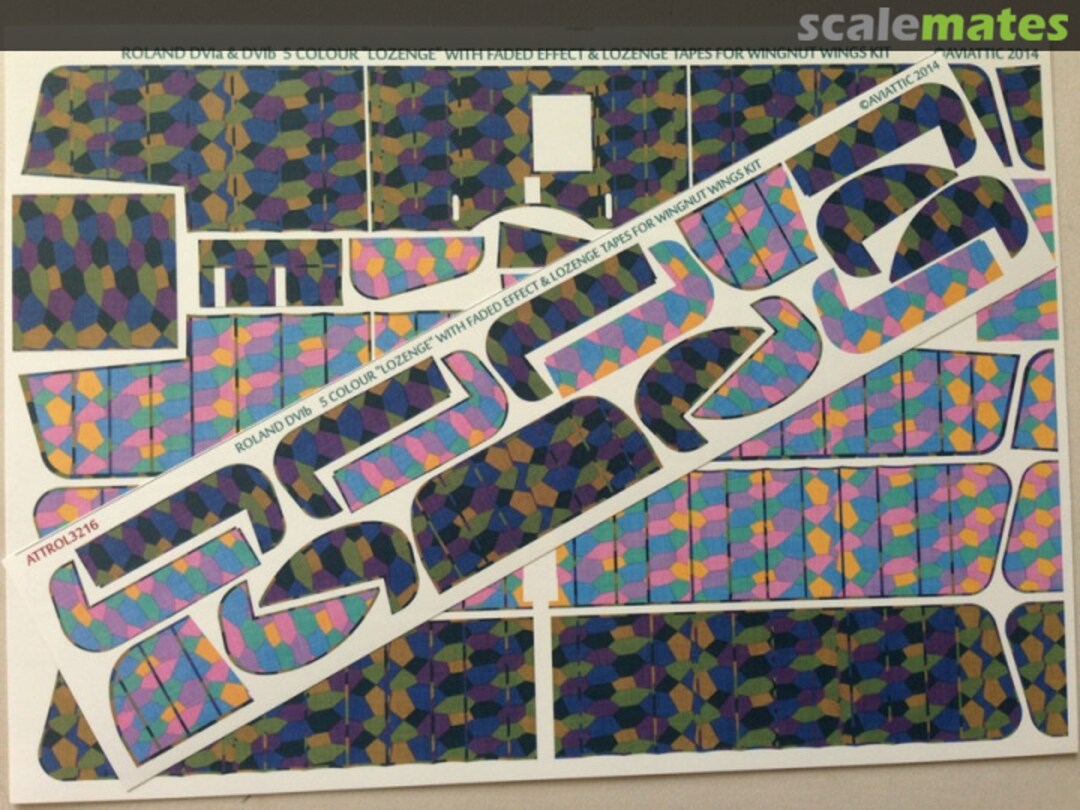 Boxart Roland D.VIb 5 color lozenge faded, lozenge ATT32132 Aviattic Boxart Roland D.VIb 5 color lozenge faded, lozenge ATT32132 Aviattic