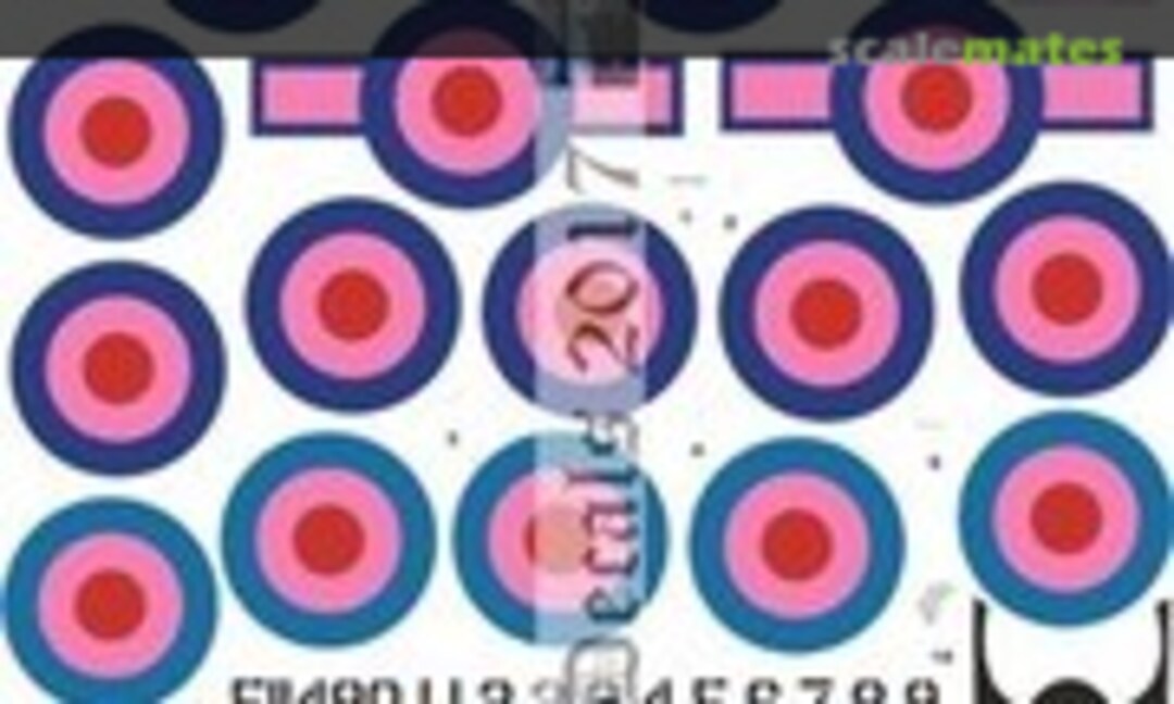 1:24 RNZAF P51D Mustangs not TAF (Oldmodels Decals OMD1196) OMD1196