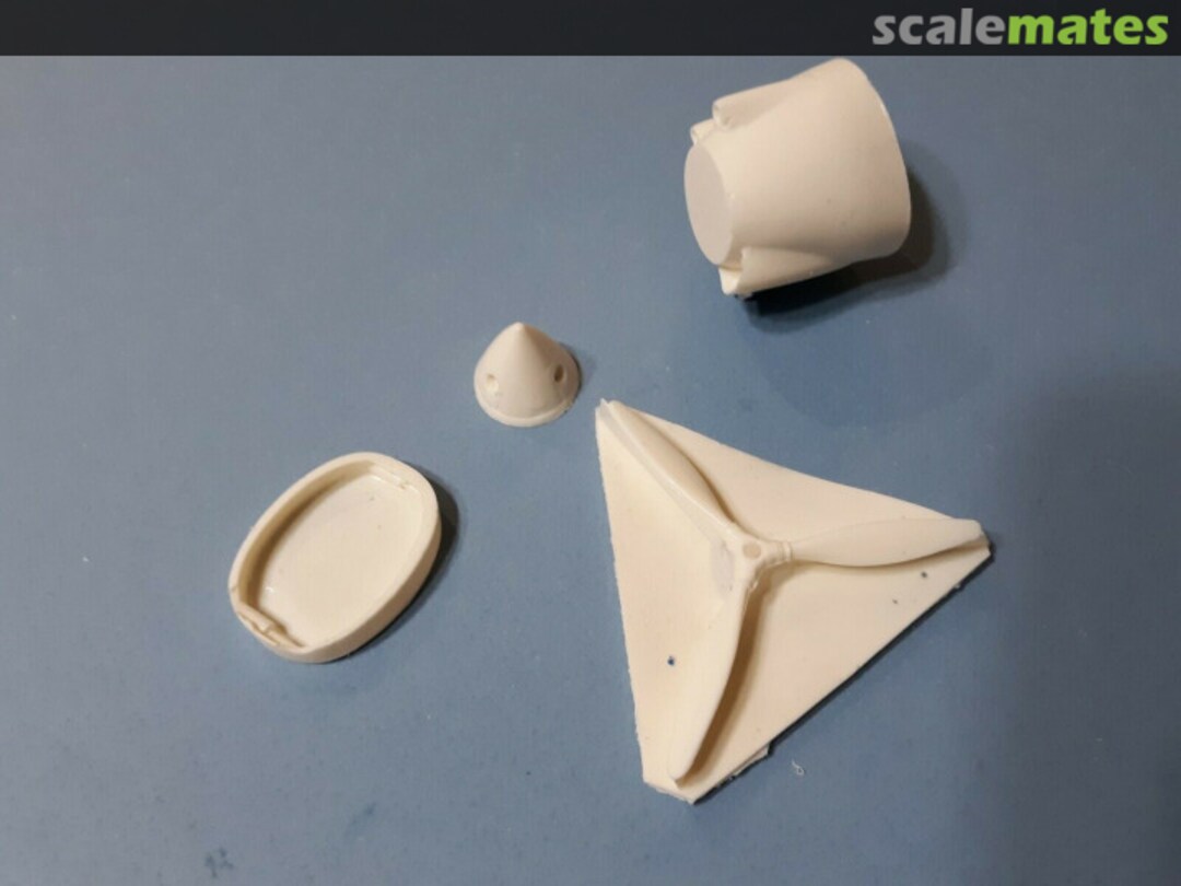 Boxart XP-42 Resin nose conversion 109ace Boxart XP-42 Resin nose conversion 109ace