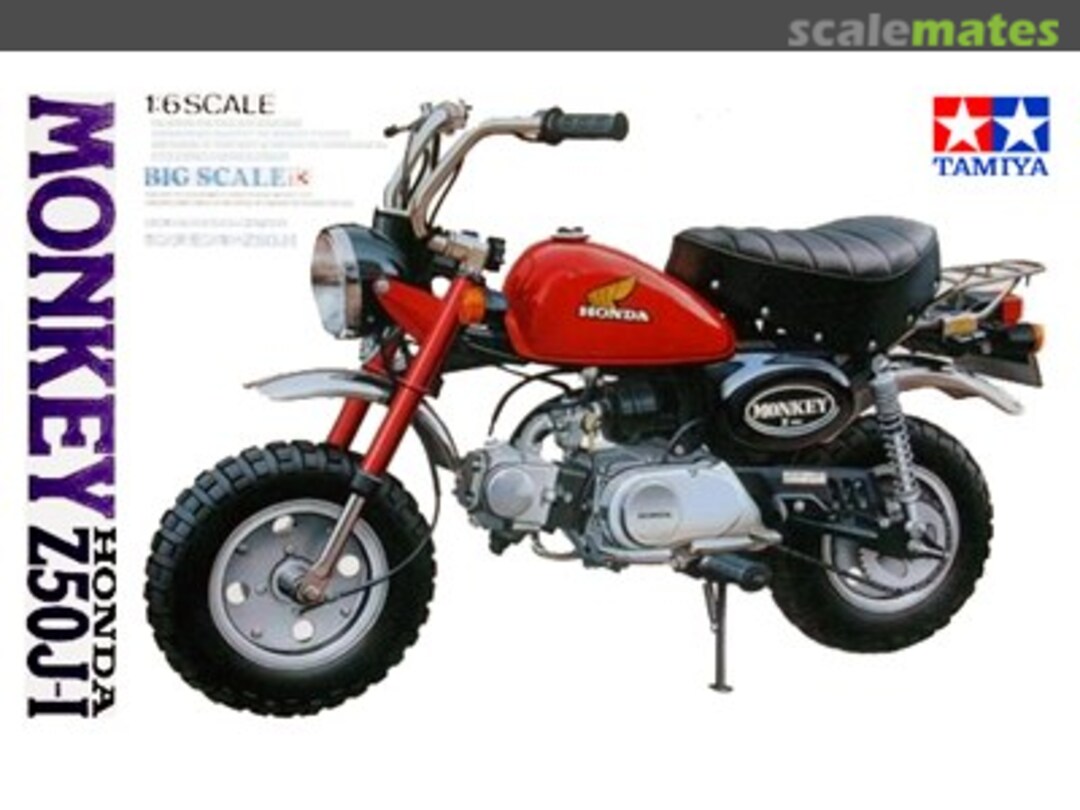 Boxart Honda Monkey Z50J-I 16013 Tamiya Boxart Honda Monkey Z50J-I 16013 Tamiya