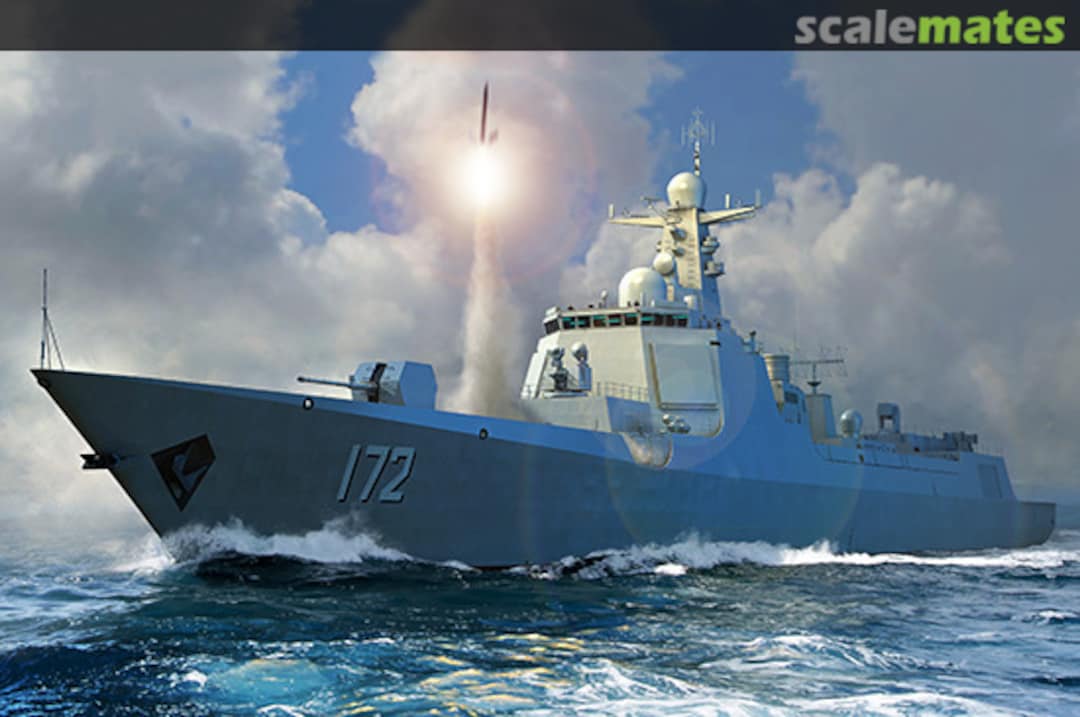 Boxart PLA Navy Type 052D Destroyer 1:700 06732 Trumpeter Boxart PLA Navy Type 052D Destroyer 1:700 06732 Trumpeter