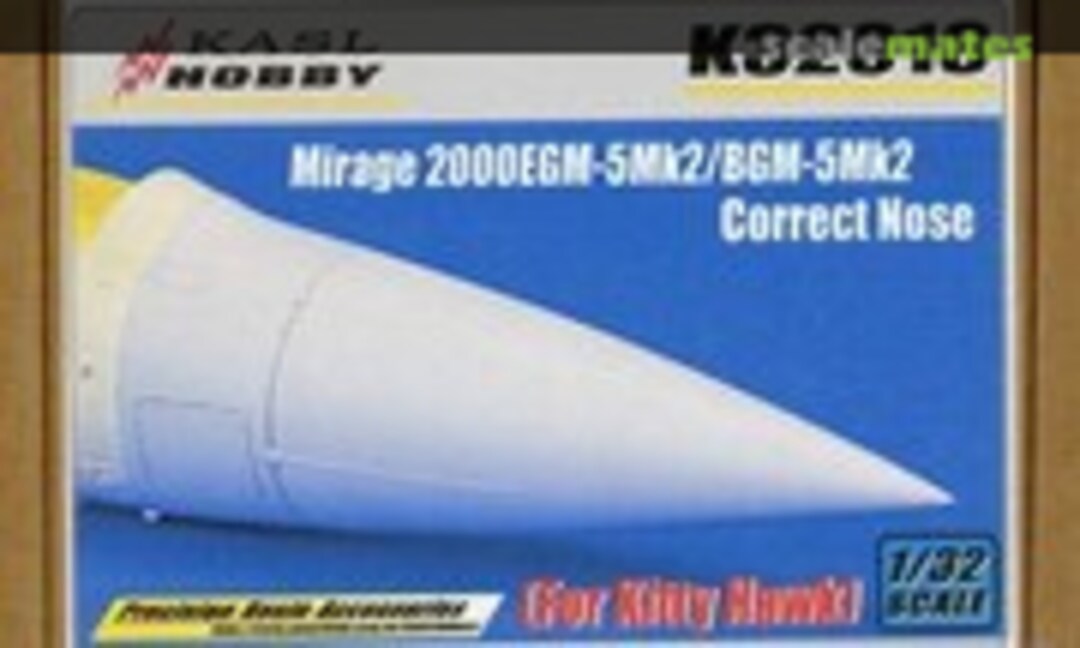 1:32 Mirage 2000EGM-5Mk2/BGM-5Mk2 Correct Nose (Kasl Hobby K32018) K32018