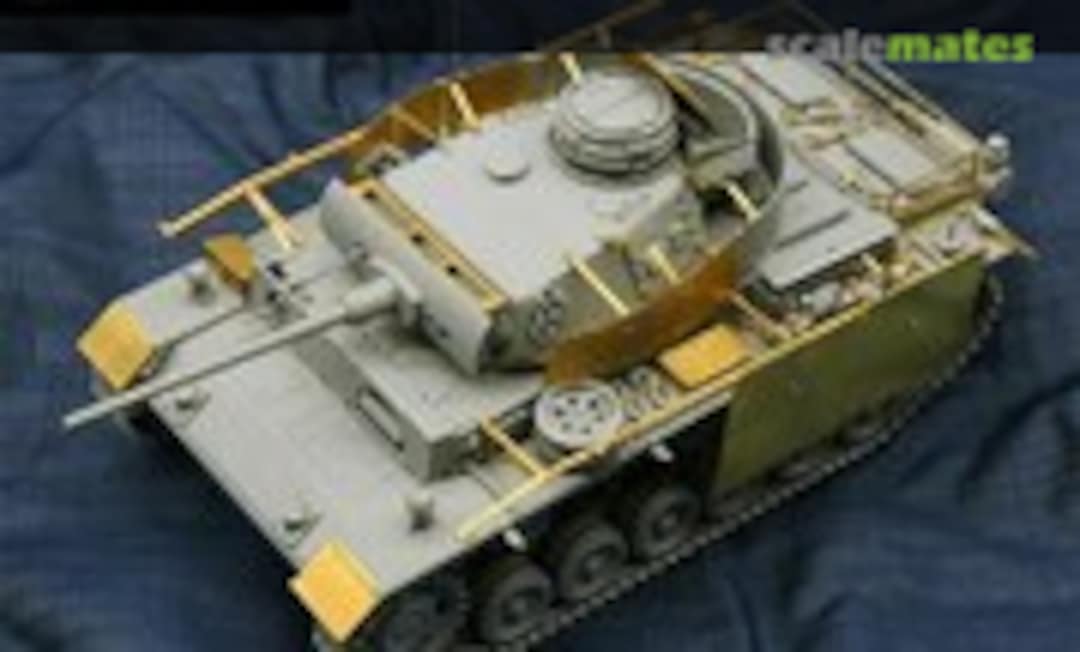 1:35 WWII German Panzer III M Tank PE set (Yan Model PE-35010) PE-35010