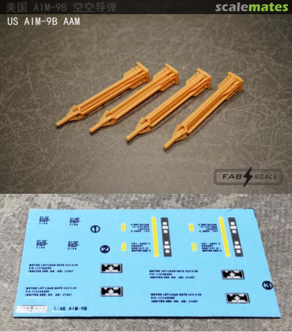 Contents AIM-9B Air to Air Missile Fa48045 Fab Scale Contents AIM-9B Air to Air Missile Fa48045 Fab Scale