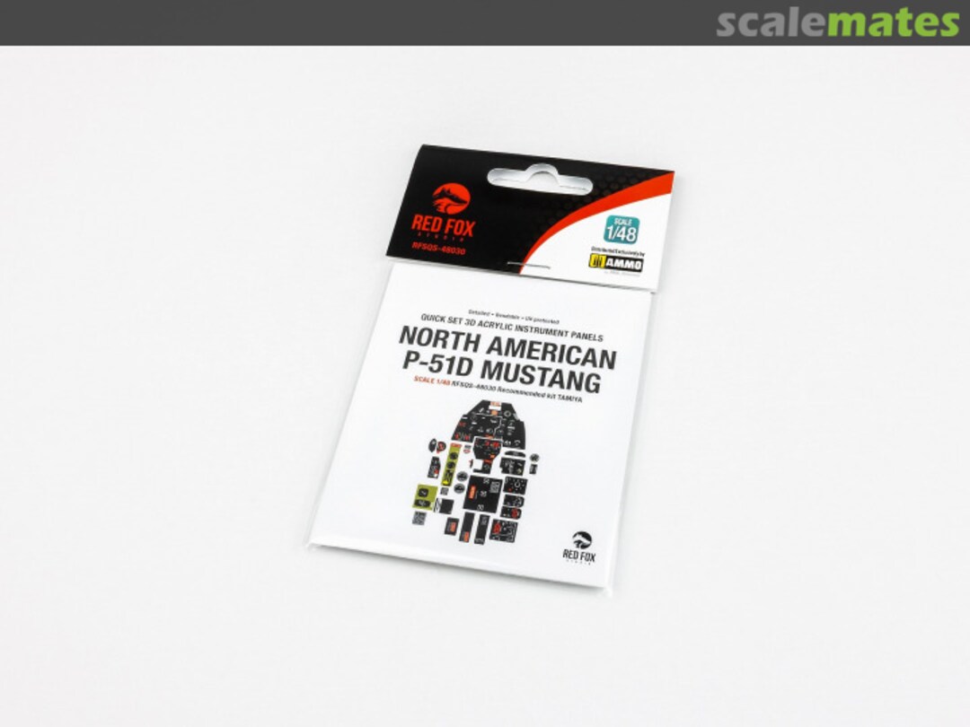 Boxart North American P-51D Mustang RFSQS-48030 Red Fox Studio Boxart North American P-51D Mustang RFSQS-48030 Red Fox Studio