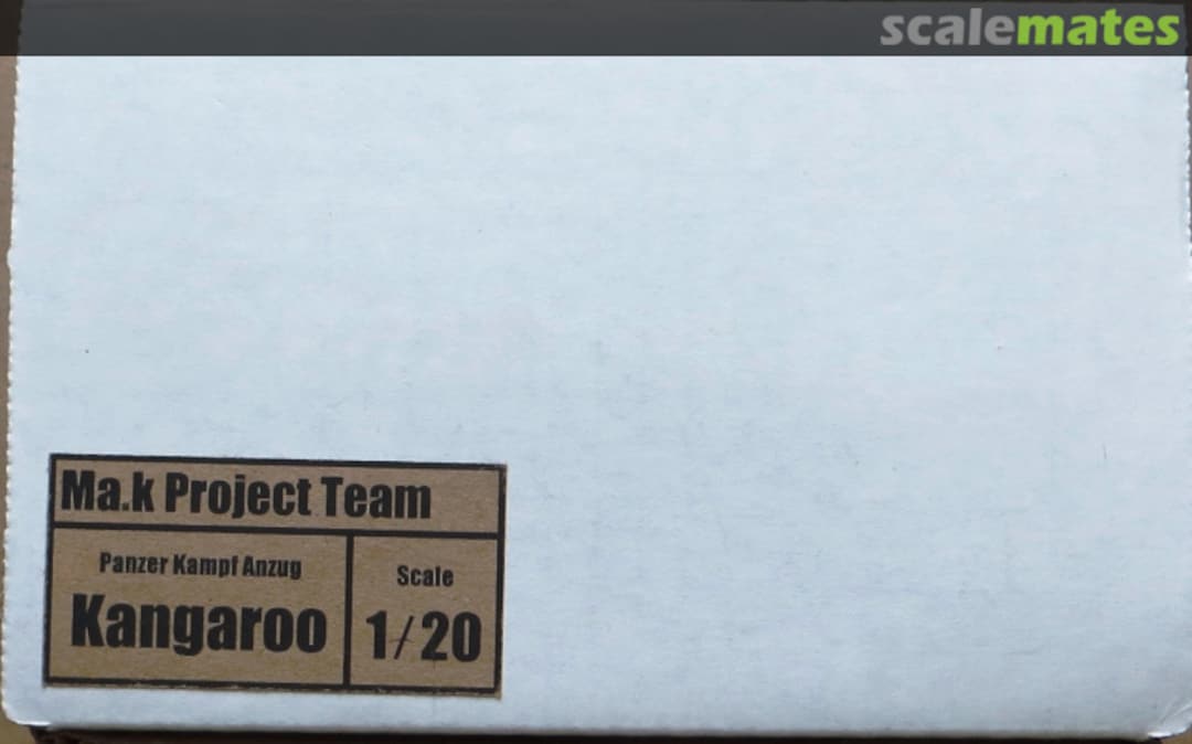 Boxart Panzer Kampf Anzug Kangaroo Ma.k Project Team Boxart Panzer Kampf Anzug Kangaroo Ma.k Project Team