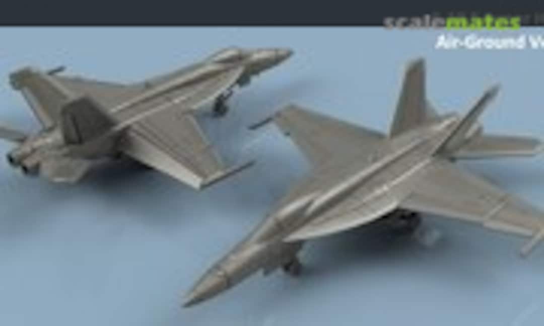 1:350 F-18 E Super Hornet - bombing unfolded wings (L'Arsenal 3D 350 128) 3D 350 128