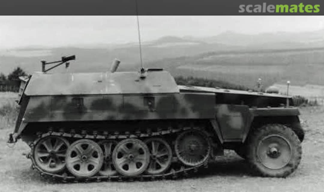 Boxart Sdkfz 250/7 neu Mörserträger MT72608 Modell Trans Modellbau Boxart Sdkfz 250/7 neu Mörserträger MT72608 Modell Trans Modellbau