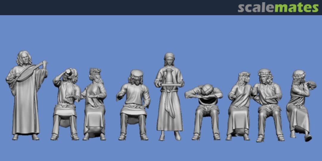 Boxart Feast/Banquet In A Castle II GF72-0056 Germania Figuren Boxart Feast/Banquet In A Castle II GF72-0056 Germania Figuren