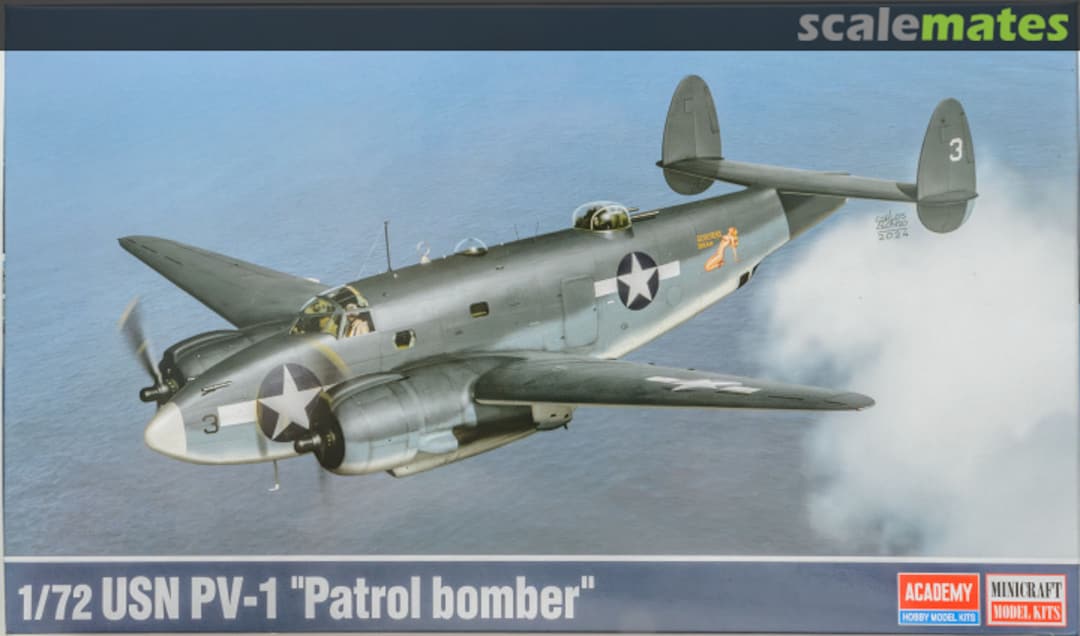 Boxart USN PV-1 "Patrol bomber" 12587 Academy Boxart USN PV-1 "Patrol bomber" 12587 Academy