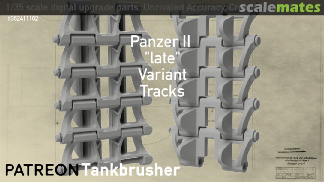 Boxart Panzer II - Variant "late" 352411102 Tankbrusher Scale Modeling Boxart Panzer II - Variant "late" 352411102 Tankbrusher Scale Modeling