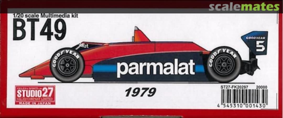 Boxart Brabham BT 49 ST27-FK20297 Studio27 Boxart Brabham BT 49 ST27-FK20297 Studio27