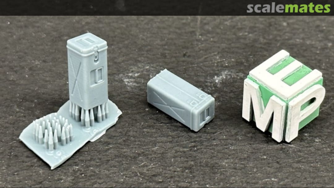 Boxart Ammo Containers 5cm L/42 35040572 EMP3d Boxart Ammo Containers 5cm L/42 35040572 EMP3d