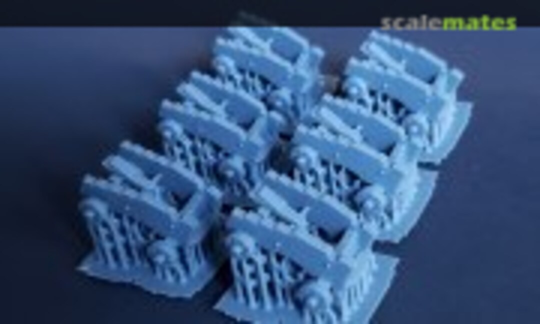 1:96 Carriages for 32-pounder Cannons (Model Monkey )