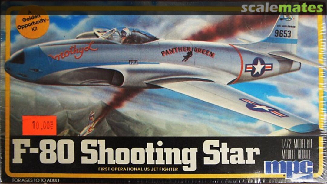 Boxart F-80 Shooting Star 1-4104 MPC Boxart F-80 Shooting Star 1-4104 MPC