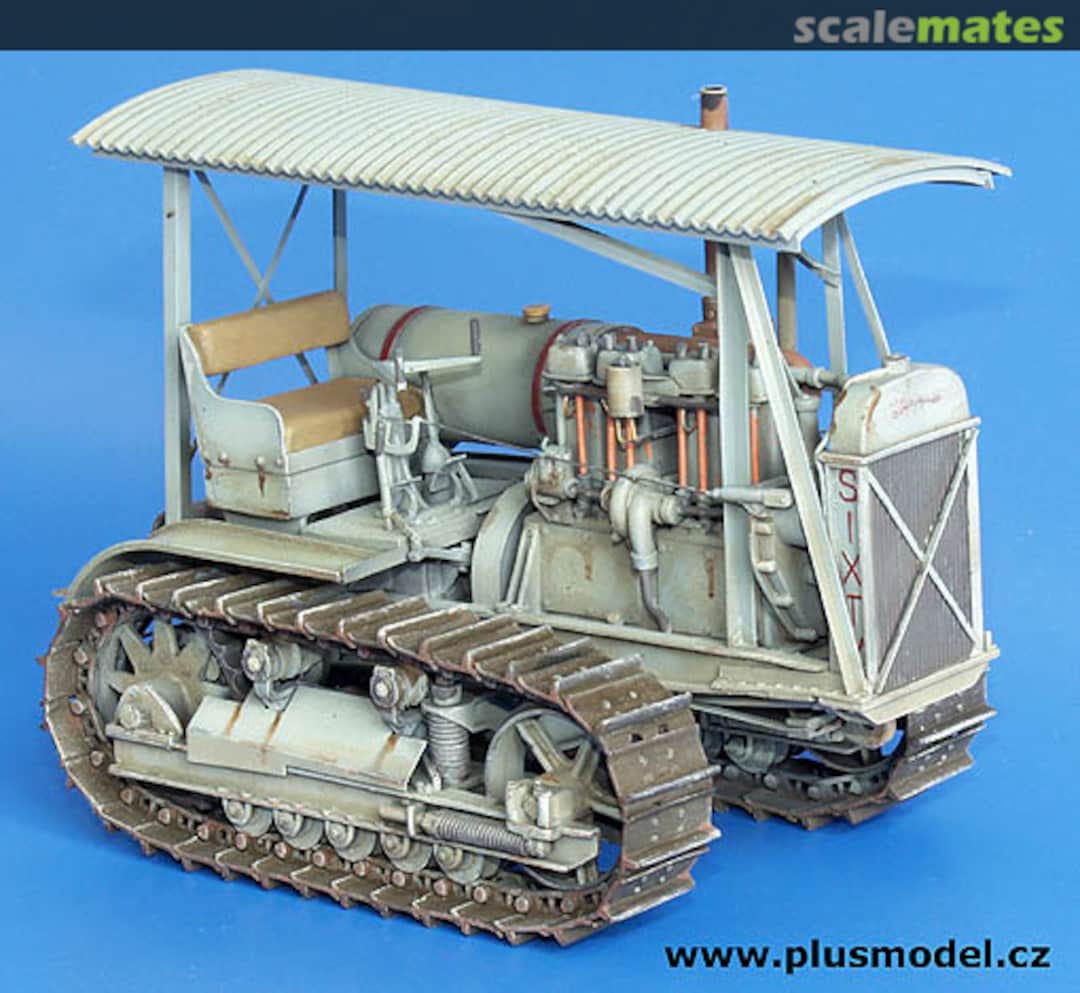 Boxart Military Medium Tractor M-1 (Caterpillar Sixty) 064 PlusModel Boxart Military Medium Tractor M-1 (Caterpillar Sixty) 064 PlusModel