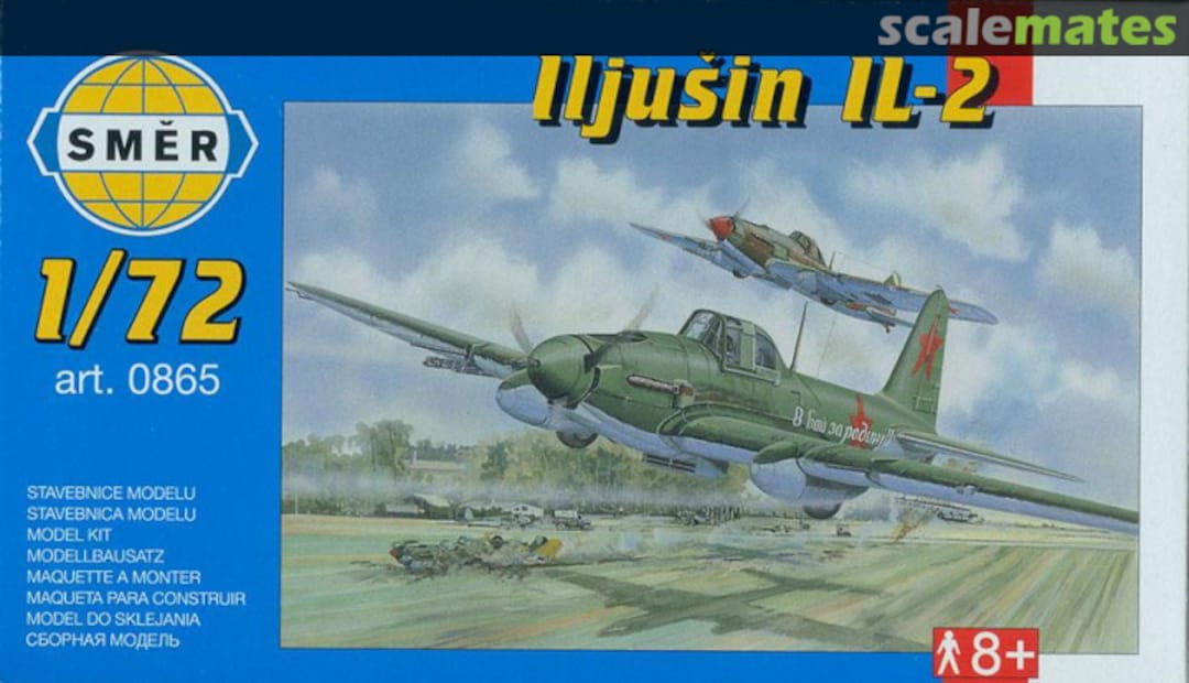 Boxart Iljušin IL-2 0865 Směr Boxart Iljušin IL-2 0865 Směr