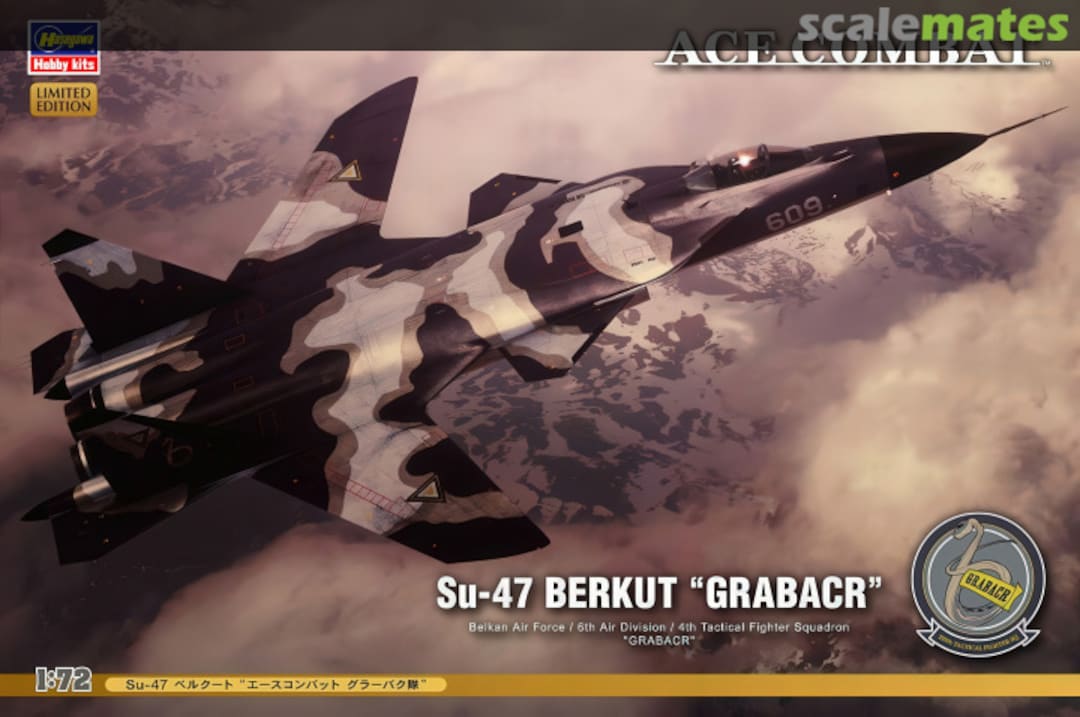 Boxart Su-47 Berkut "Grabacr" 52122 Hasegawa Boxart Su-47 Berkut "Grabacr" 52122 Hasegawa