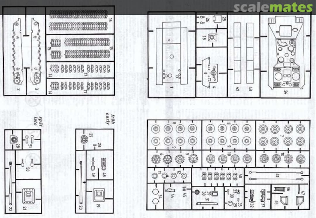 Contents Sd.Kfz. 173 Jagdpanther 03111 Revell Contents Sd.Kfz. 173 Jagdpanther 03111 Revell